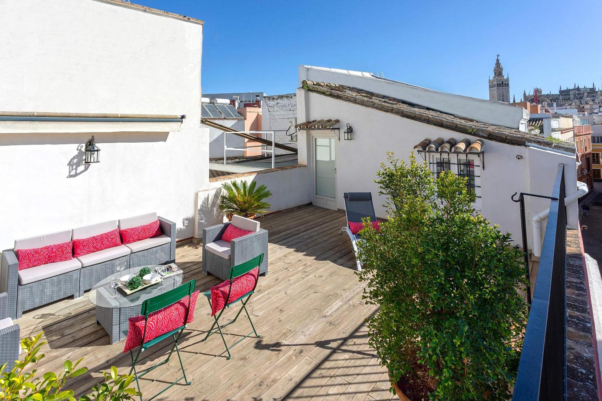 Genteel Home Padre Marchena Sevilla Bagian luar foto